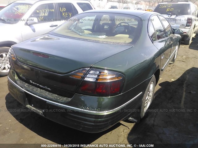 1G2HX54K3Y4257735 - 2000 PONTIAC BONNEVILLE SE GREEN photo 4