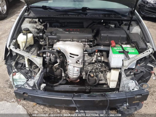 4T1BE32K74U889514 - 2004 TOYOTA CAMRY LE/XLE/SE 银色 照片 10