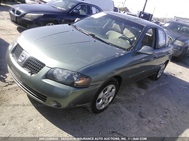 3N1CB51D05L539723 - 2005 NISSAN SENTRA 1.8/1.8S GREEN photo 2