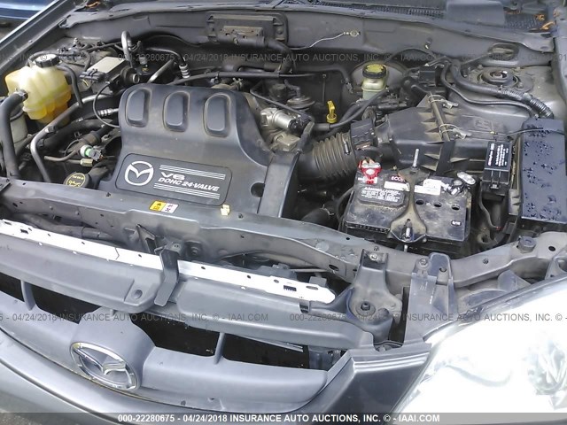 4F2YU08122KM45657 - 2002 MAZDA TRIBUTE LX/ES 灰色 照片 10