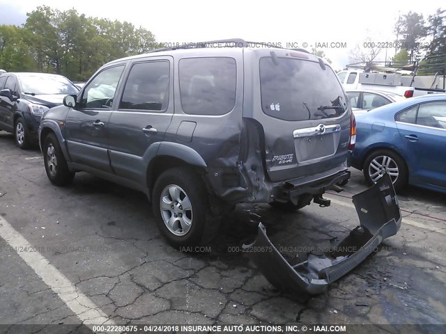 4F2YU08122KM45657 - 2002 MAZDA TRIBUTE LX/ES 灰色 照片 3