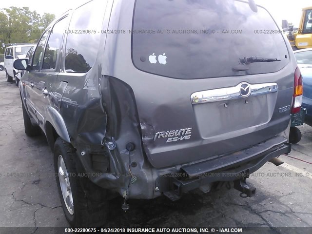 4F2YU08122KM45657 - 2002 MAZDA TRIBUTE LX/ES 灰色 照片 6