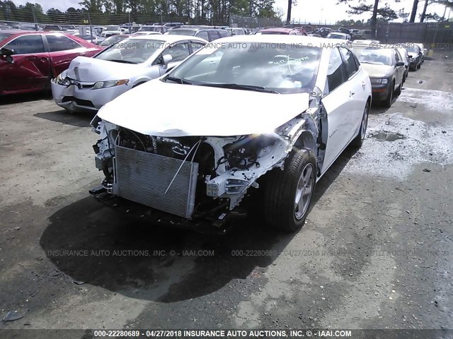 1G1ZB5ST5HF126426 - 2017 CHEVROLET MALIBU LS თეთრი ფოტო 6