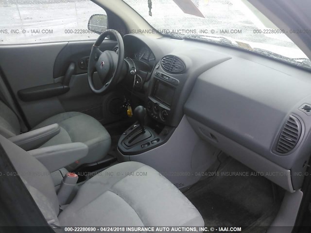 5GZCZ43D13S838957 - 2003 SATURN VUE SILVER photo 5