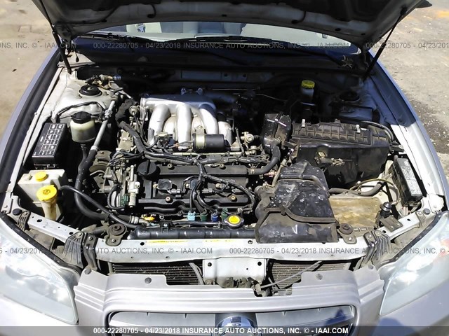 JN1DA31D73T500647 - 2003 NISSAN MAXIMA GLE/GXE/SE GRAY photo 10