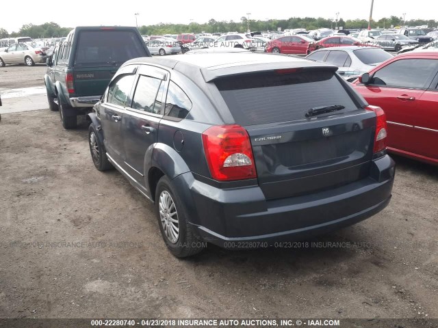 1B3HB48A39D135904 - 2009 DODGE CALIBER SXT Dark Blue photo 3