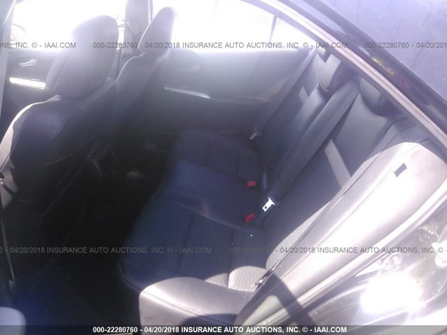 4T1BF1FK2CU111678 - 2012 TOYOTA CAMRY SE/LE/XLE BLACK photo 8