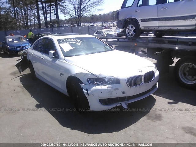 WBAFU7C51CDU65850 - 2012 BMW 535 XI WHITE photo 1