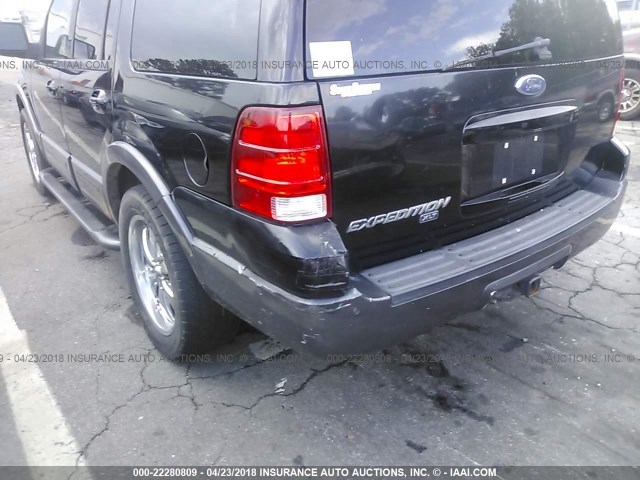 1FMPU15515LA24659 - 2005 FORD EXPEDITION XLT BLACK photo 6