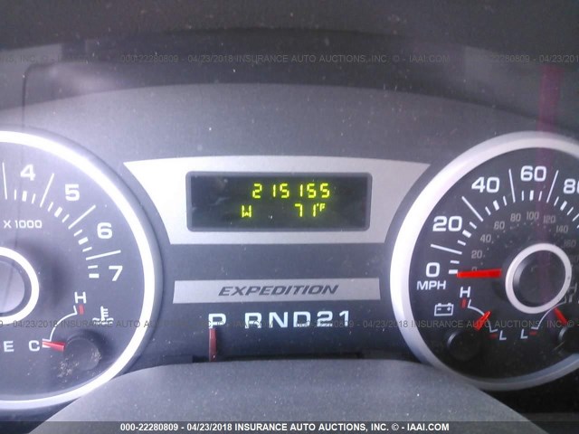 1FMPU15515LA24659 - 2005 FORD EXPEDITION XLT შავი ფოტო 7
