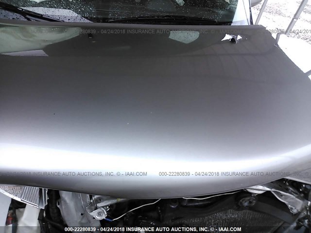 JTLKT324364092907 - 2006 TOYOTA SCION XB SILVER photo 10