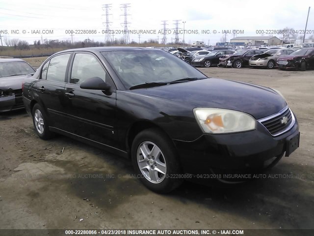 1G1ZS51F86F148560 - 2006 CHEVROLET MALIBU LS 黑色 照片 1