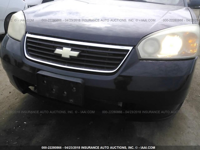 1G1ZS51F86F148560 - 2006 CHEVROLET MALIBU LS 黑色 照片 6