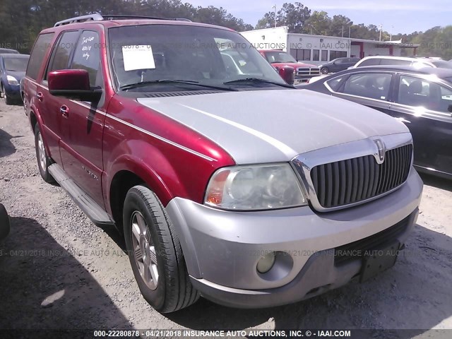 5LMFU27555LJ07068 - 2005 LINCOLN NAVIGATOR 红色 照片 1