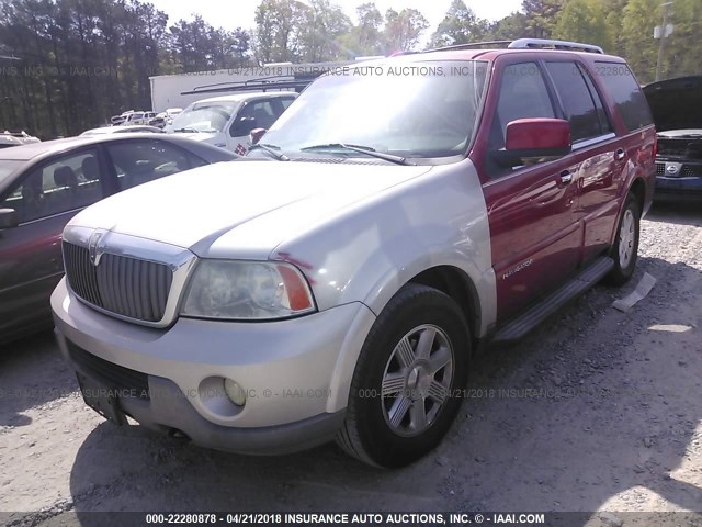 5LMFU27555LJ07068 - 2005 LINCOLN NAVIGATOR 红色 照片 2