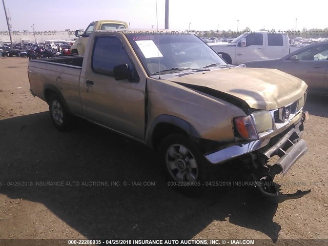 1N6DD21S1WC319431 - 1998 NISSAN FRONTIER XE GOLD photo 1
