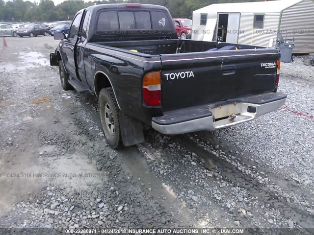 4TASM92N5XZ408649 - 1999 TOYOTA TACOMA XTRACAB PRERUNNER შავი ფოტო 3