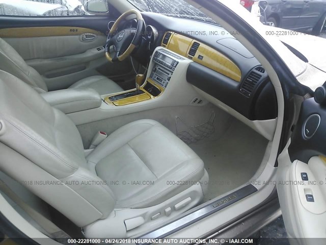 JTHFN48Y420031816 - 2002 LEXUS SC 430 GOLD photo 5