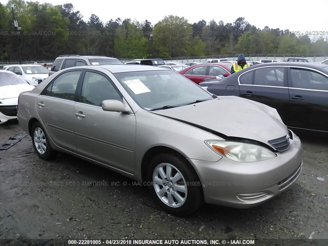 4T1BE32K54U303537 - 2004 TOYOTA CAMRY LE/XLE/SE 香槟色 照片 1