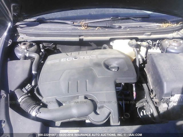 1G1ZH57B09F233366 - 2009 CHEVROLET MALIBU 1LT 蓝色 照片 10