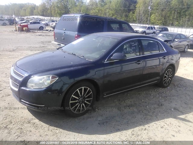 1G1ZH57B09F233366 - 2009 CHEVROLET MALIBU 1LT 蓝色 照片 2