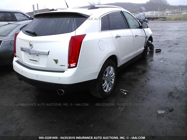 3GYFNEE3XES583652 - 2014 CADILLAC SRX LUXURY COLLECTION WHITE photo 4