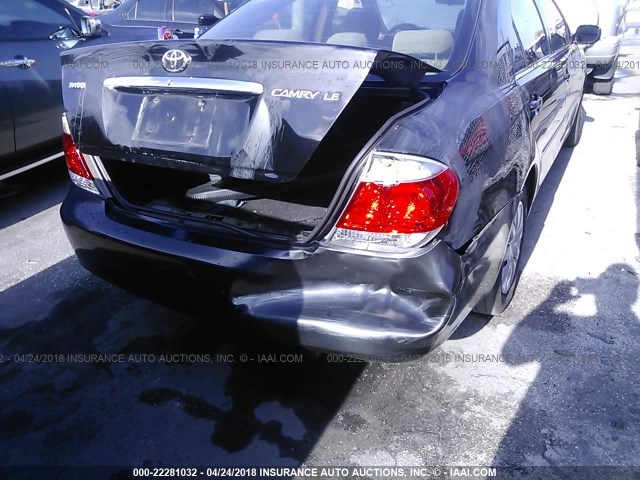 4T1BE30K75U038673 - 2005 TOYOTA CAMRY LE/XLE/SE 黑色 照片 6