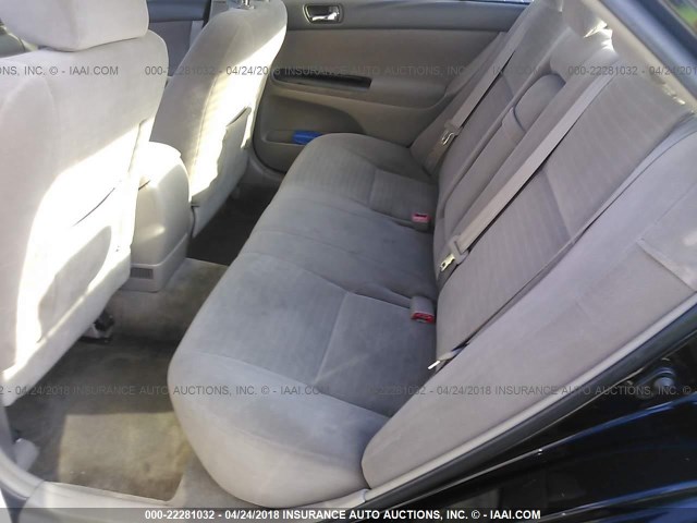 4T1BE30K75U038673 - 2005 TOYOTA CAMRY LE/XLE/SE 黑色 照片 8