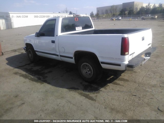 1GTEC14W4VZ541962 - 1997 GMC SIERRA C1500 WHITE photo 3