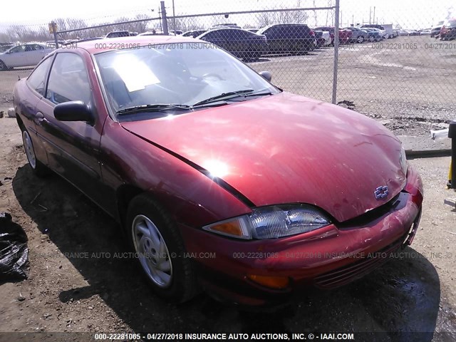 1G1JC1247W7214056 - 1998 CHEVROLET CAVALIER RS ORANGE photo 1