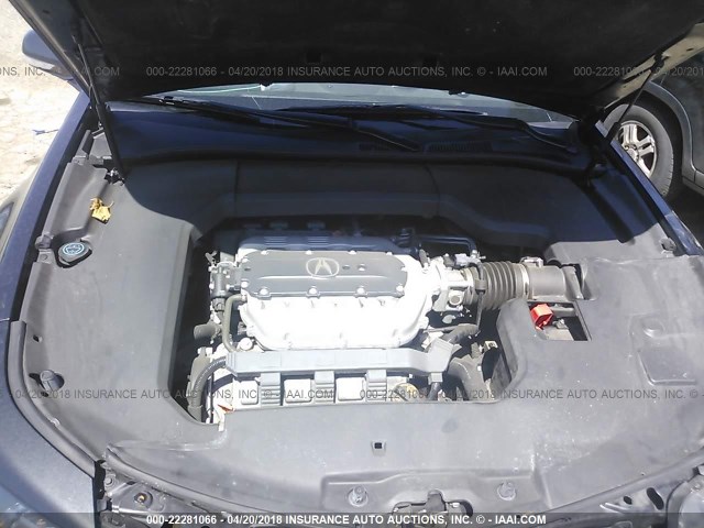 19UUA8F5XEA004589 - 2014 ACURA TL TECH BLACK photo 10