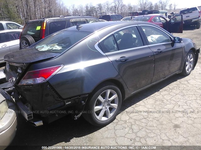 19UUA8F5XEA004589 - 2014 ACURA TL TECH BLACK photo 4