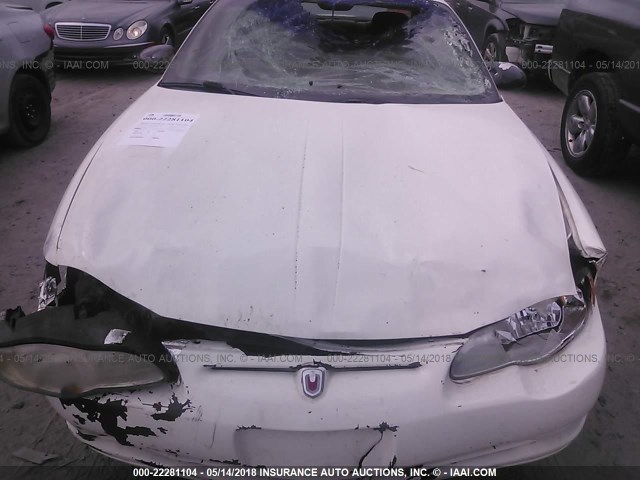 2G1WX15K029384093 - 2002 CHEVROLET MONTE CARLO SS WHITE photo 6