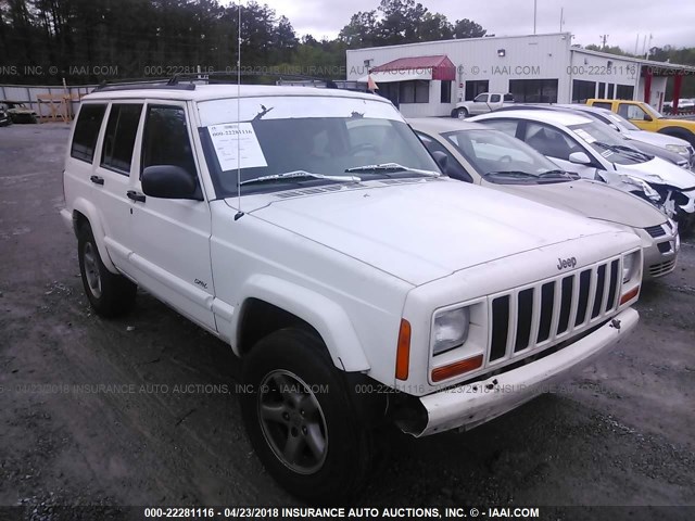 1J4FT68SXWL214439 - 1998 JEEP CHEROKEE SPORT/CLASSIC თეთრი ფოტო 1