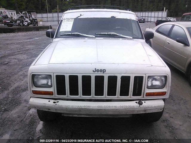 1J4FT68SXWL214439 - 1998 JEEP CHEROKEE SPORT/CLASSIC თეთრი ფოტო 6