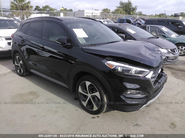 KM8J33A20HU573199 - 2017 HYUNDAI TUCSON LIMITED/SPORT AND ECO/SE BLACK photo 1