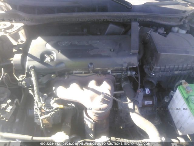 4T1BE46K47U029512 - 2007 TOYOTA CAMRY NEW GENERAT CE/LE/XLE/SE BLACK photo 10