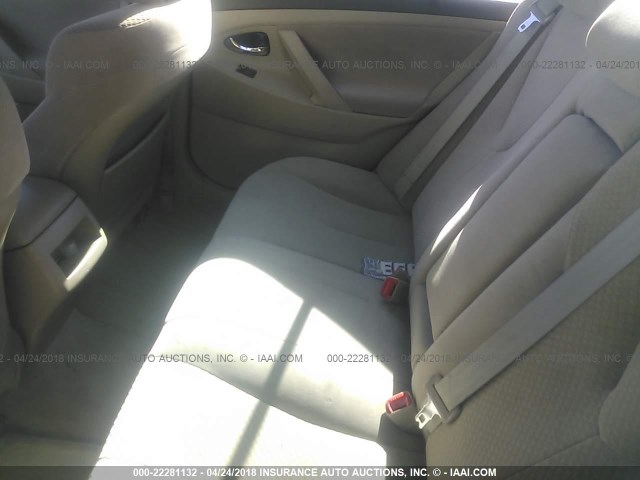 4T1BE46K47U029512 - 2007 TOYOTA CAMRY NEW GENERAT CE/LE/XLE/SE BLACK photo 8