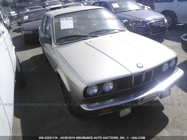 WBAAE5403H1692223 - 1987 BMW 325 E SILVER photo 1