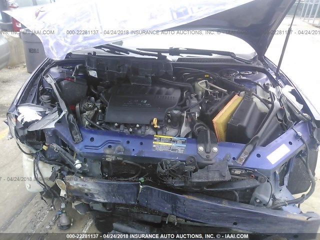 2G1WL16C979231514 - 2007 CHEVROLET MONTE CARLO SS ლურჯი ფოტო 10