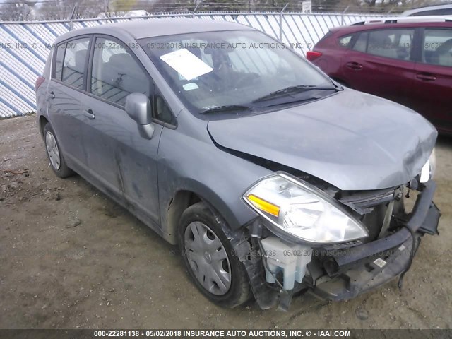 3N1BC1CP3CK812682 - 2012 NISSAN VERSA S/SL GRAY photo 1