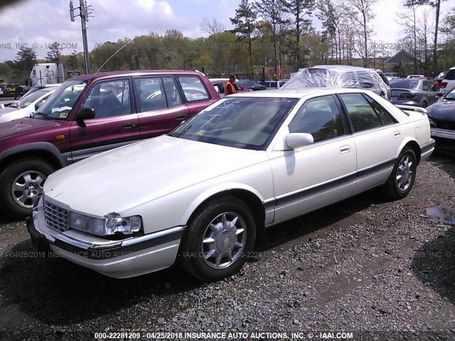 1G6KS52Y1VU824269 - 1997 CADILLAC SEVILLE SLS WHITE photo 2