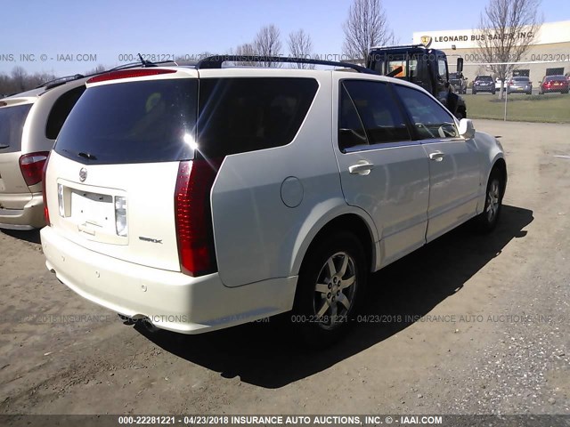 1GYEE637760157935 - 2006 CADILLAC SRX WHITE photo 4