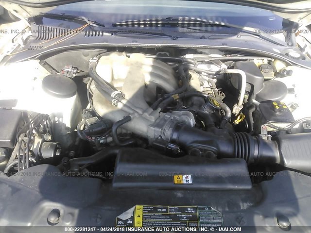 1LNHM86S13Y691295 - 2003 LINCOLN LS WHITE photo 10