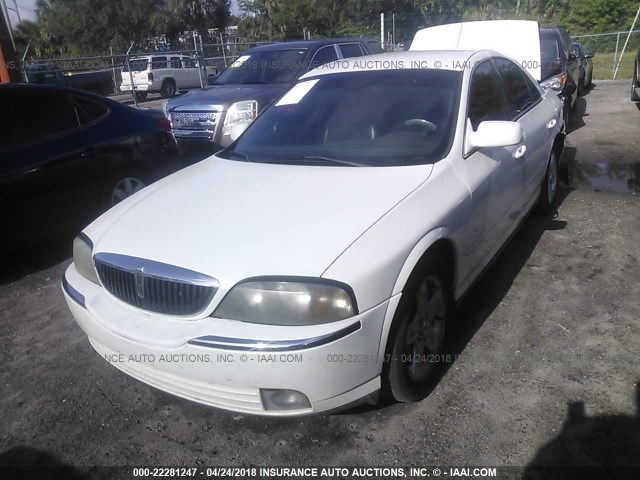 1LNHM86S13Y691295 - 2003 LINCOLN LS WHITE photo 2