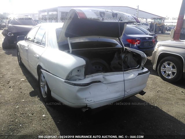 1LNHM86S13Y691295 - 2003 LINCOLN LS WHITE photo 6