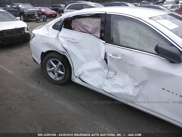 1G1ZB5ST7GF343152 - 2016 CHEVROLET MALIBU LS 白色 照片 6