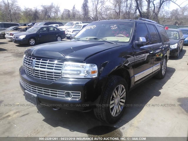 5LMFU28538LJ03569 - 2008 LINCOLN NAVIGATOR BLACK photo 2
