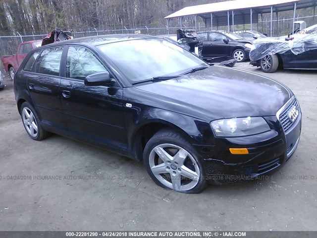 WAUHF78P88A169116 - 2008 AUDI A3 2.0 BLACK photo 1