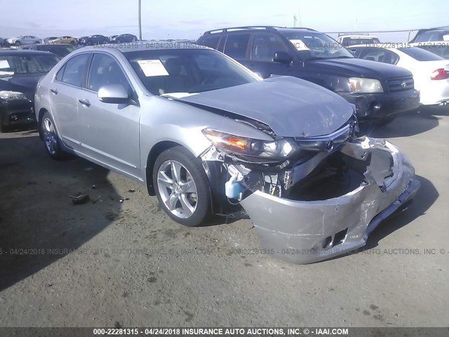 JH4CU2F64CC005373 - 2012 ACURA TSX TECH SILVER photo 1